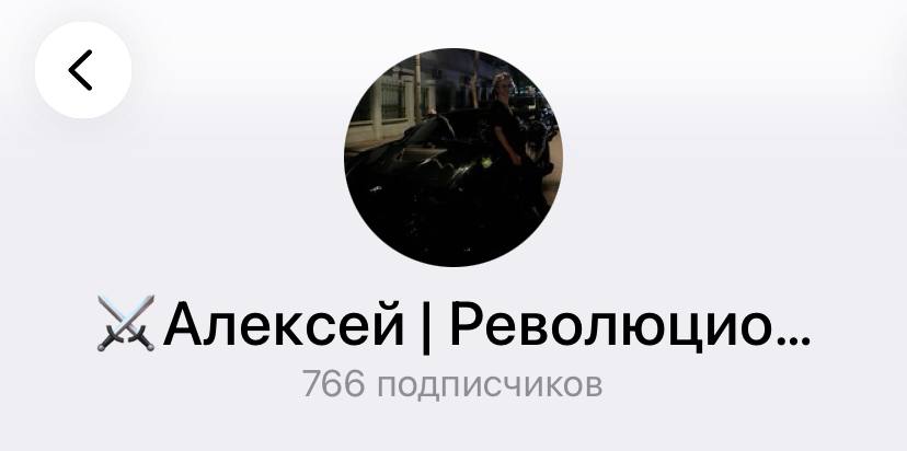 Профиль Алексея